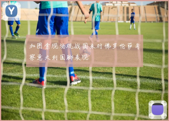 加图索现场观战国米对佛罗伦萨考察意大利国脚表现